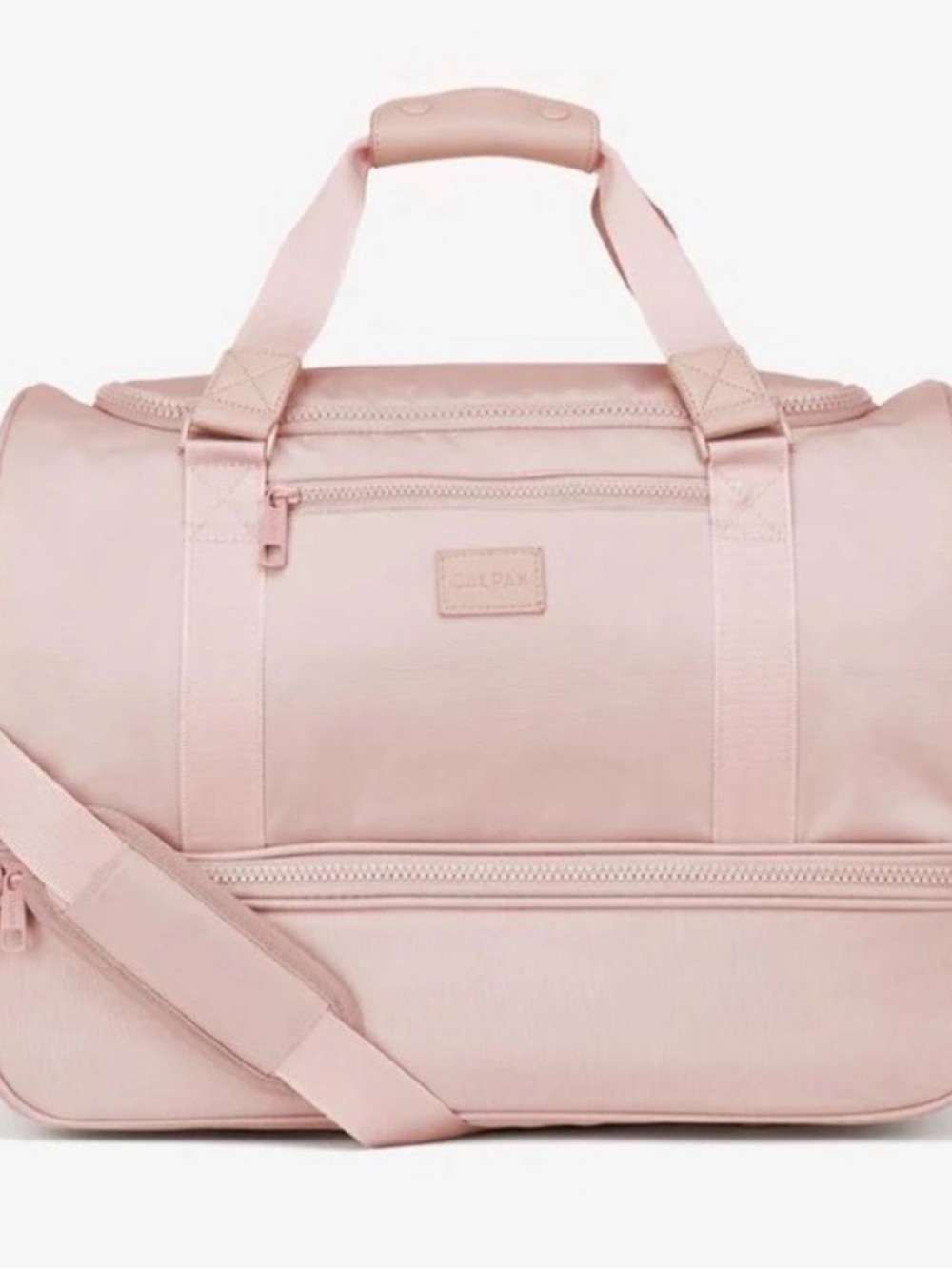 Calpak Stevyn Pink Sand Travel Duffel